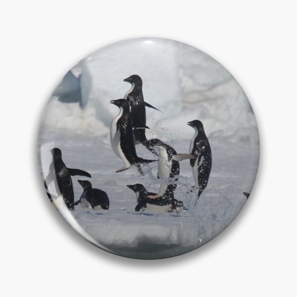 Item preview, Adelie jumping out of the water designed and sold by Marion Joncheres.