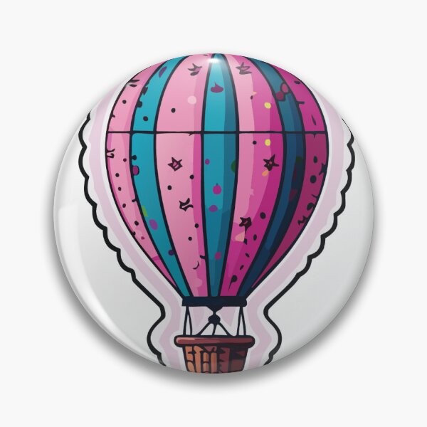 Item preview, hot air balloon  designed and sold by saturdaycove.