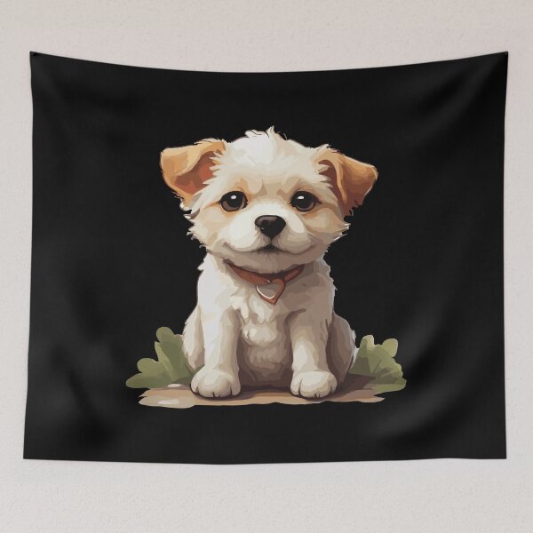 Item preview, Crusty White Dog designed and sold by Getup-clothing.