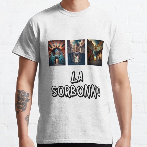 Item preview, Sorbonne University Paris France Psychedelic AI Generated- La Sorbonne designed and sold by JuxtaJoy Studios.