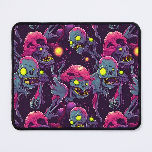 Aperçu de l'œuvre Modèle de zombie néonique muté créée et vendue par Sp3ctrumOfColor.