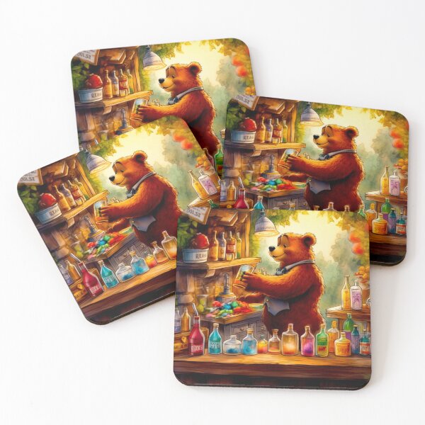 Item preview, Bar tender Bear -Biscuit designed and sold by Highlandkings.
