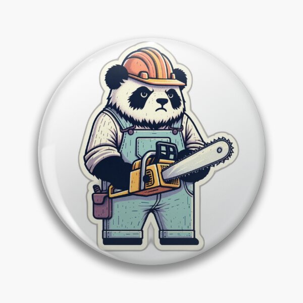 Item preview, Timber! Panda Lumberjack designed and sold by daneko.