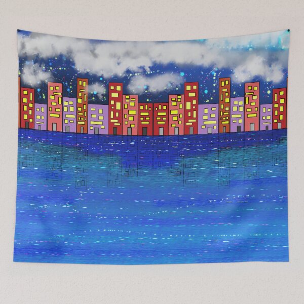 Item preview, City Skies designed and sold by GrimGalleries.