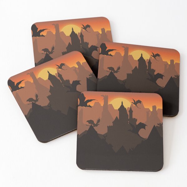 Item preview, Sunset dragons designed and sold by Maragil.