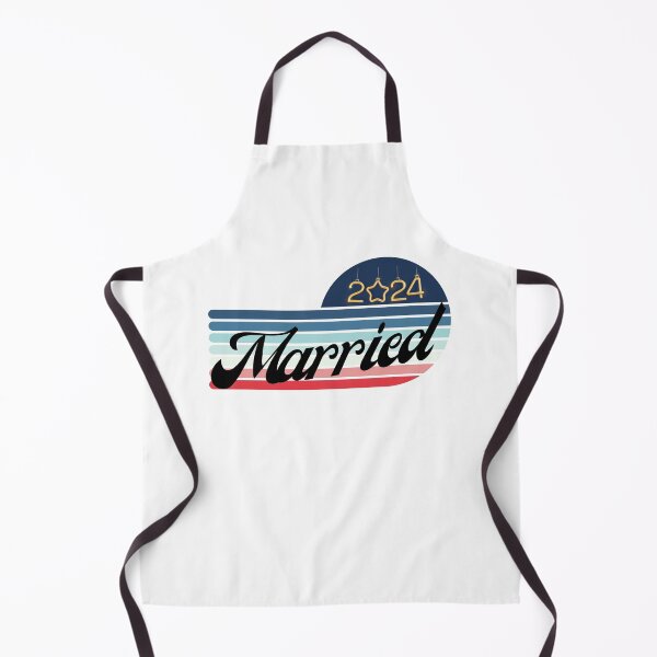 Item preview, Wife Est 2024 Just Married Honeymoon Wedding Couples designed and sold by Miumed.