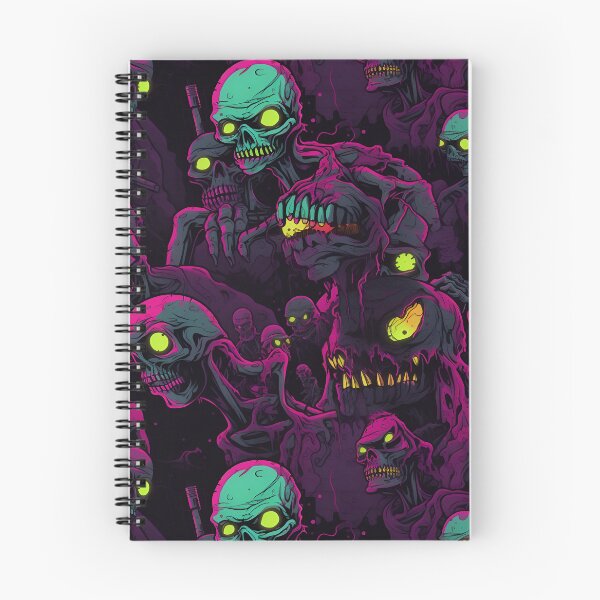 Item preview, Terrifying Mutated Neonic Zombie Pattern designed and sold by Sp3ctrumOfColor.