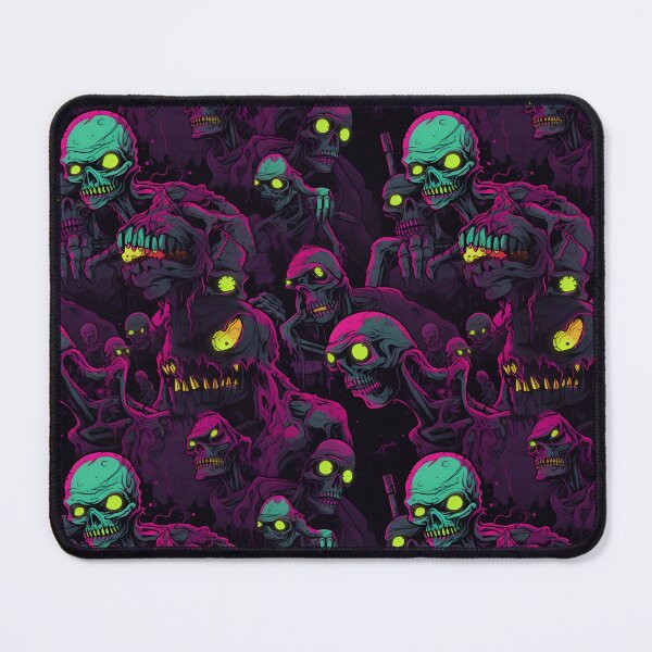 Item preview, Terrifying Mutated Neonic Zombie Pattern designed and sold by Sp3ctrumOfColor.