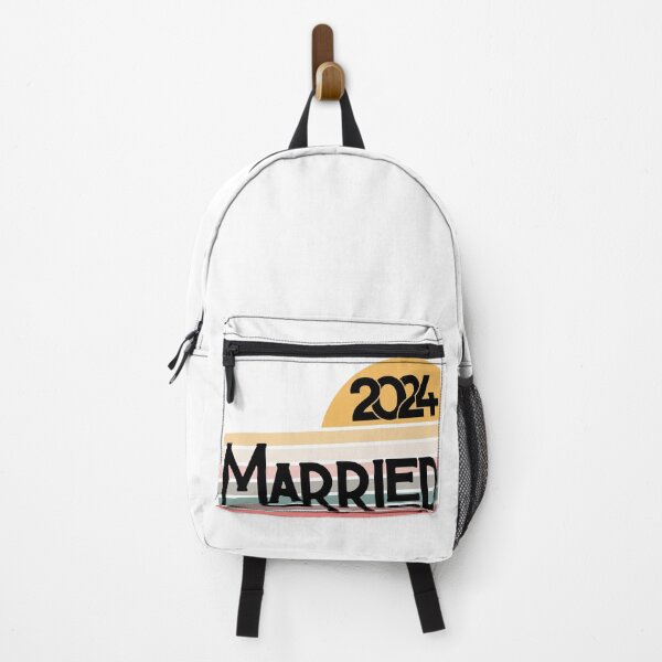 Item preview, Wife Est 2024 Just Married Honeymoon Wedding Couples designed and sold by Miumed.