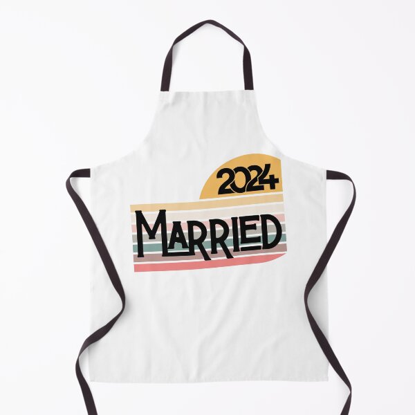 Item preview, Wife Est 2024 Just Married Honeymoon Wedding Couples designed and sold by Miumed.