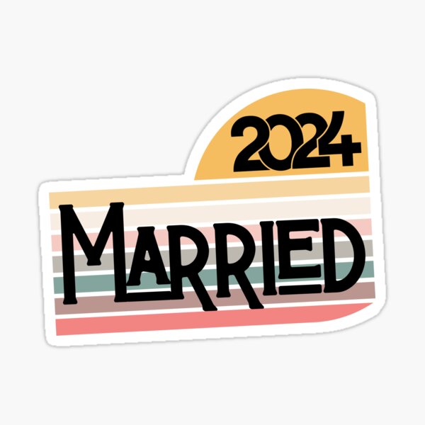 Gorgeous Bride to Be 2024 Design (Matching Designs Available) Sticker  for Sale by Hello-Parsnip