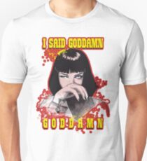 Uma Thurman, Pulp Fiction Unisex T-Shirt