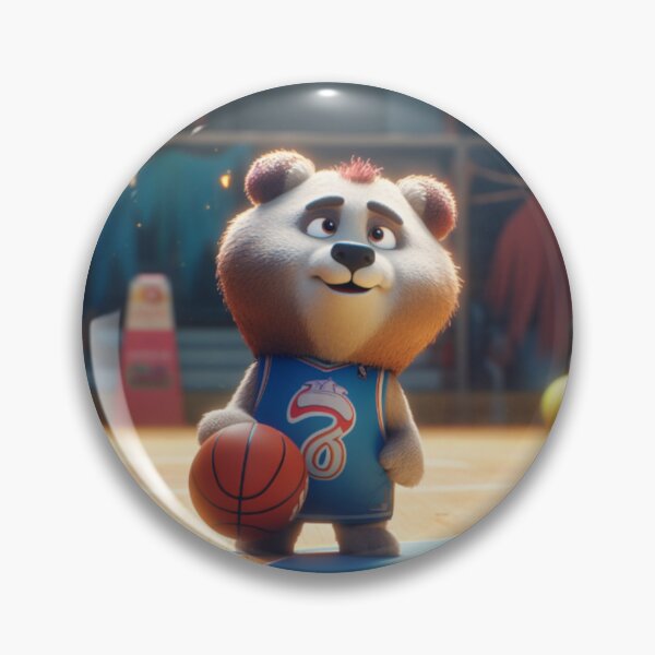 Item preview, Basketball Bear - Bonita designed and sold by Highlandkings.