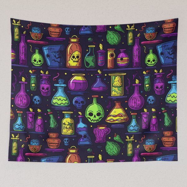 Item preview, Spooky Season Potions and Spells #5 designed and sold by CareToCanvas.