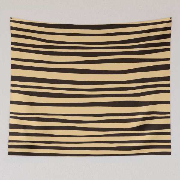 Item preview, beige,brown stripes pattern designed and sold by cutecrazytshirt.