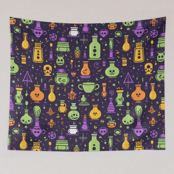 Item preview, Spooky Season Potions and Spells #8 designed and sold by CareToCanvas.