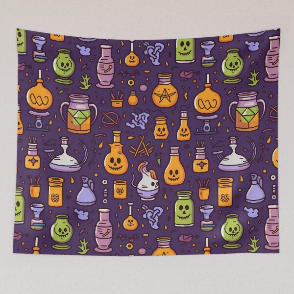 Item preview, Spooky Season Potions and Spells #9 designed and sold by CareToCanvas.