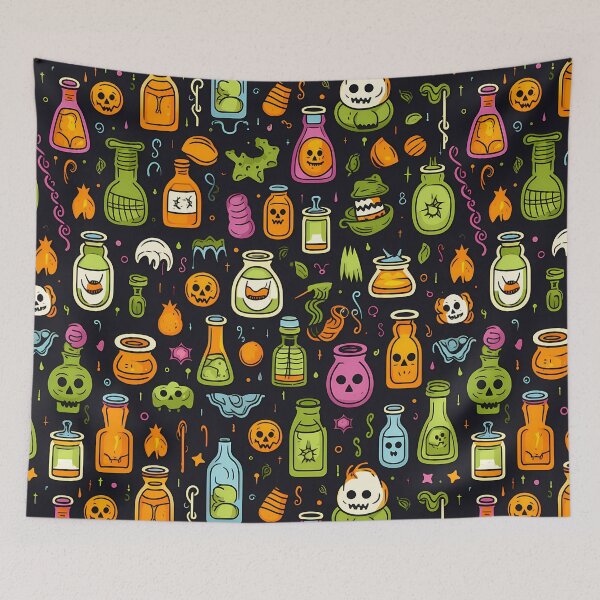 Item preview, Spooky Season Potions and Spells #11 designed and sold by CareToCanvas.