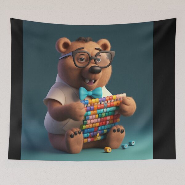 Item preview, Bear Accountant- Brody designed and sold by Highlandkings.