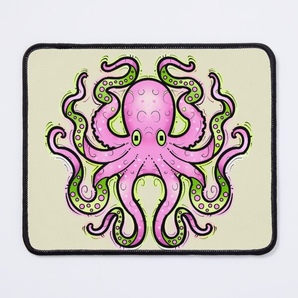 Item preview, Pink octopus designed and sold by weilertsen.