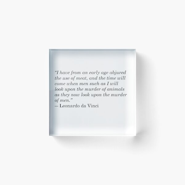 Item preview, Leonardo Da Vinci Quote designed and sold by blythely.