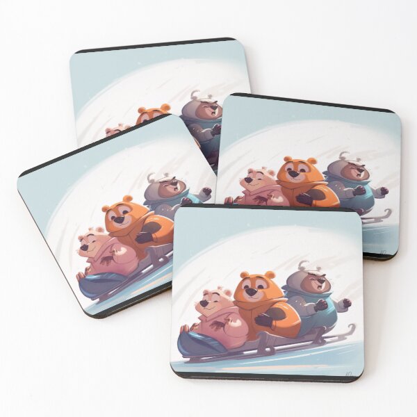 Item preview, Bobsleigh Bears  designed and sold by Highlandkings.