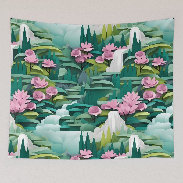 Artikelvorschau, Paper Cut Out Art: Nature Scenes #13 entworfen und verkauft von CareToCanvas.