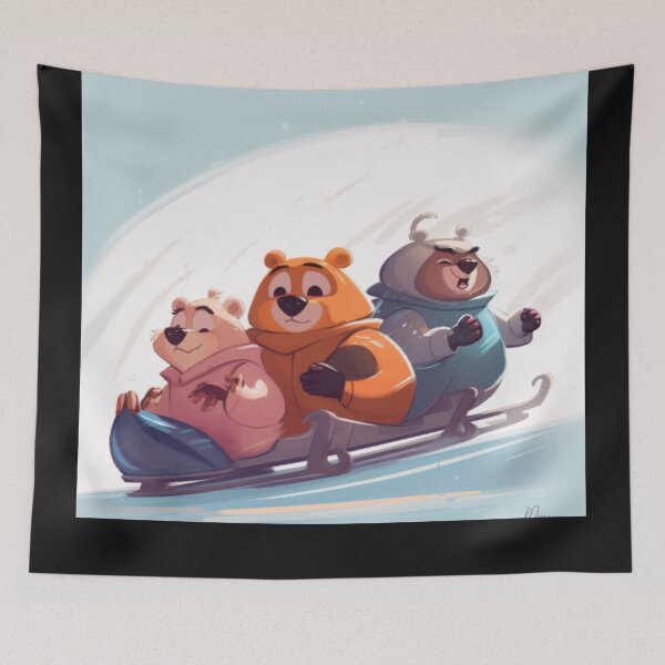 Item preview, Bobsleigh Bears  designed and sold by Highlandkings.