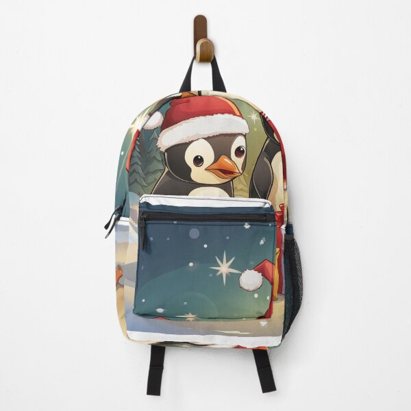 Item preview, Whimsical Christmas Penguins: Adorable Santa Hats, Gift Exchange, Holiday Cheer designed and sold by Huycao211.