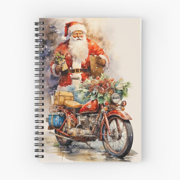 Item preview, SANTA'S MOTORCYCLE designed and sold by Tammera.