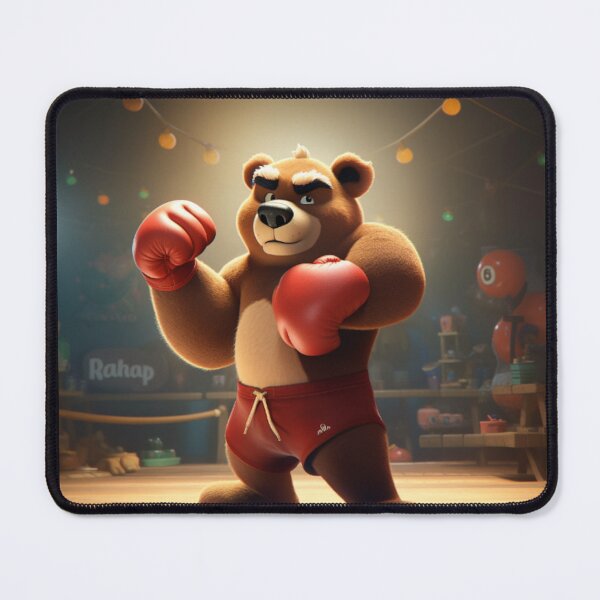 Item preview, Boxing Bear - Butterscotch designed and sold by Highlandkings.