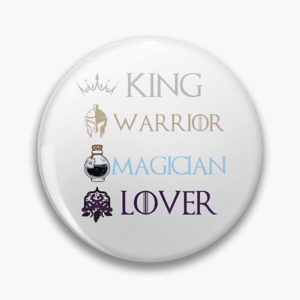 Item preview, King Warrior Magician Lover designed and sold by kawaii Cookies.