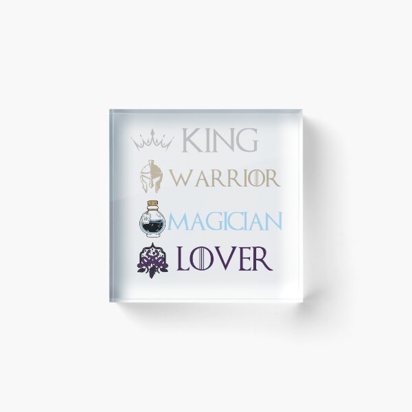 Item preview, King Warrior Magician Lover designed and sold by kawaii Cookies.