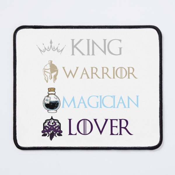 Item preview, King Warrior Magician Lover designed and sold by kawaii Cookies.