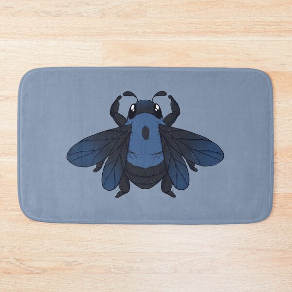 Item preview, Blue carpenter bee designed and sold by dinosaphira99.