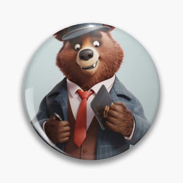 Item preview, Business Bear - Bumble designed and sold by Highlandkings.