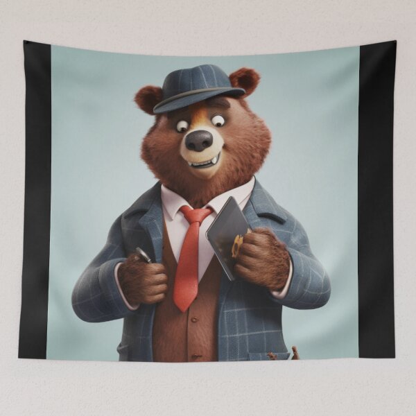 Item preview, Business Bear - Bumble designed and sold by Highlandkings.