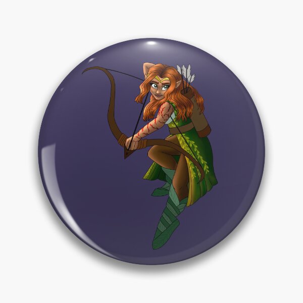 Item preview, Druid Archer Elf  designed and sold by AriaLayneArt.