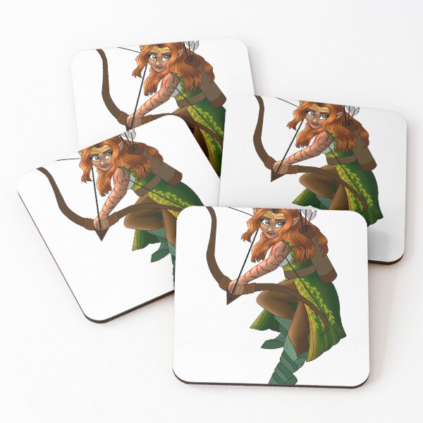Item preview, Druid Archer Elf  designed and sold by AriaLayneArt.