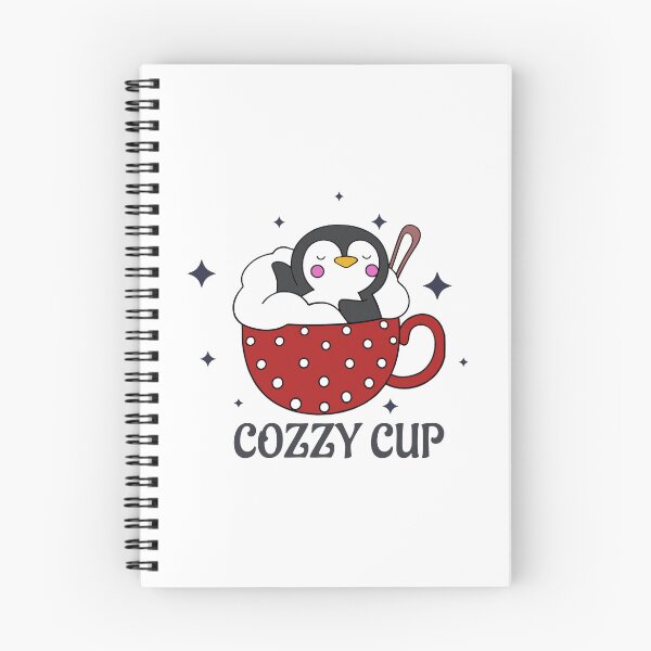 Item preview, Penguin in a Red Cozzy Cup  designed and sold by YLinDesign.