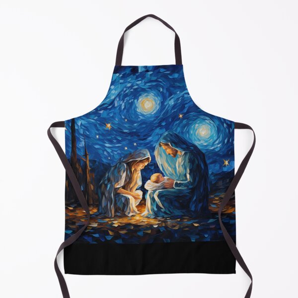 Item preview, Impressionist Christmas Nativity Scene designed and sold by Psalm23store.