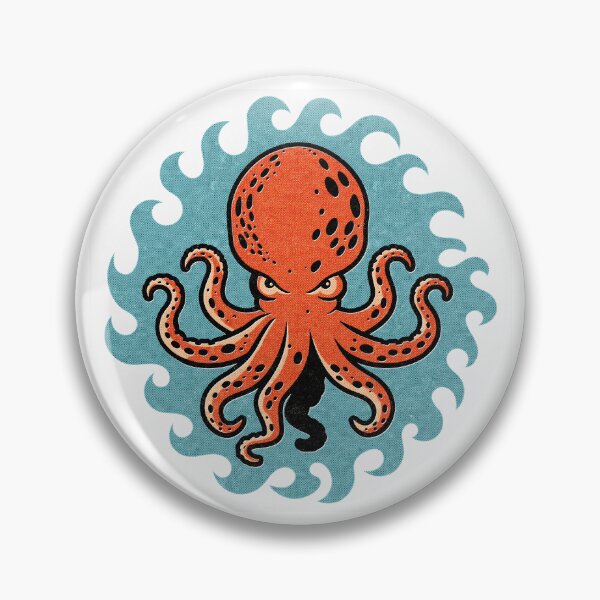 Artikelvorschau, Vintage Oktopus-Wirbel entworfen und verkauft von colatudo.