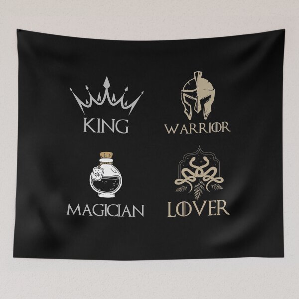 Item preview, King Warrior Magician Lover designed and sold by kawaii Cookies.