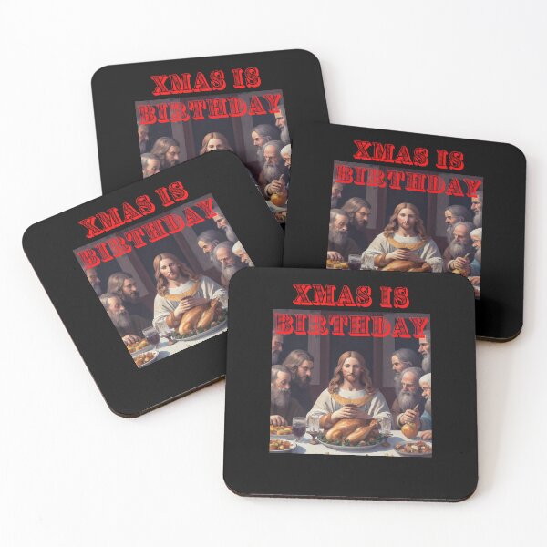 Item preview, Xmas is birthday of Jesus on Christmas  in da Vinci style for xmas designed and sold by thankful-loco.
