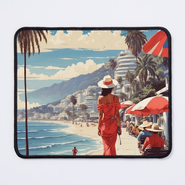 Item preview, Acapulco Mexico Vintage Poster designed and sold by TravelersGems.