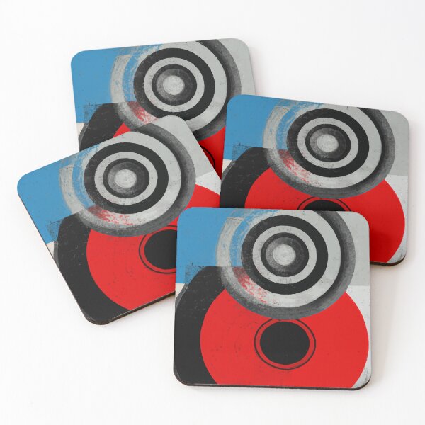 Item preview, Circles and blue rectangle designed and sold by Yatoff.