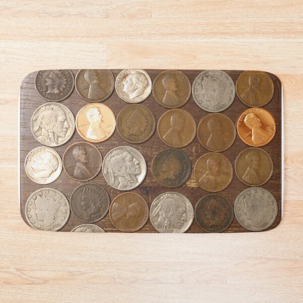 Item preview, Well used Indian Cents, Mercury Dimes, Buffalo Nickles and More designed and sold by coinsxcrochet.