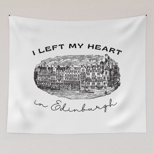 Item preview, I left my heart in Edinburgh designed and sold by S-and-W-4ever.