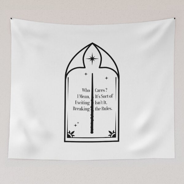 Item preview, Illustrated quote HP magic wand designed and sold by MarieBlly.