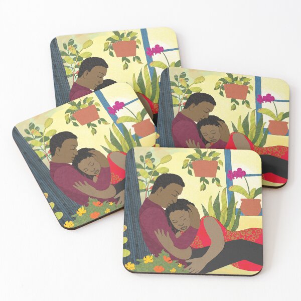 Item preview, Lovers Inside the Garden (Detail from "At Home") designed and sold by KongaLine.